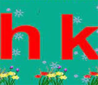 Giáo án mầm non: Làm quen chữ cái h, k