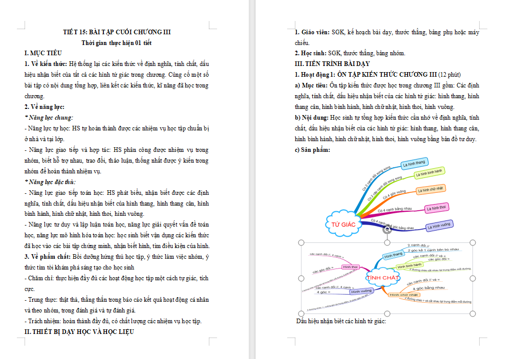 PowerPoint Toán 8 Bài tập cuối chương 3