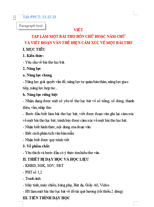  Tập làm một bài thơ bốn chữ hoặc năm chữ