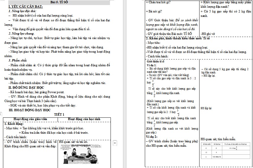 Giáo án Toán 5 Bài 5 file word