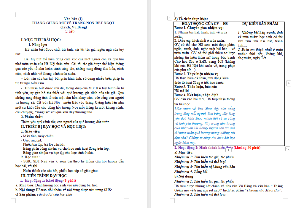 Tháng Giêng mơ về trăng non rét ngọt