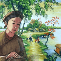 Bài thơ Chiều hôm nhớ nhà