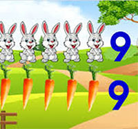 Giáo án mầm non: Dạy đếm đến 9, tạo nhóm có 9 đối tượng, nhận biết chữ số 9