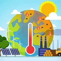 Giáo án PowerPoint Hoạt động trải nghiệm 6 Chủ đề 7 Bài 3: Ứng phó với biến đổi khí hậu