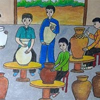 Giáo án PowerPoint Hoạt động trải nghiệm 6 Chủ đề 8 Bài 3: Trải nghiệm nghề truyền thống