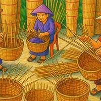 Giáo án PowerPoint Hoạt động trải nghiệm 6 Chủ đề 9 Bài 1: Em với nghề truyền thống