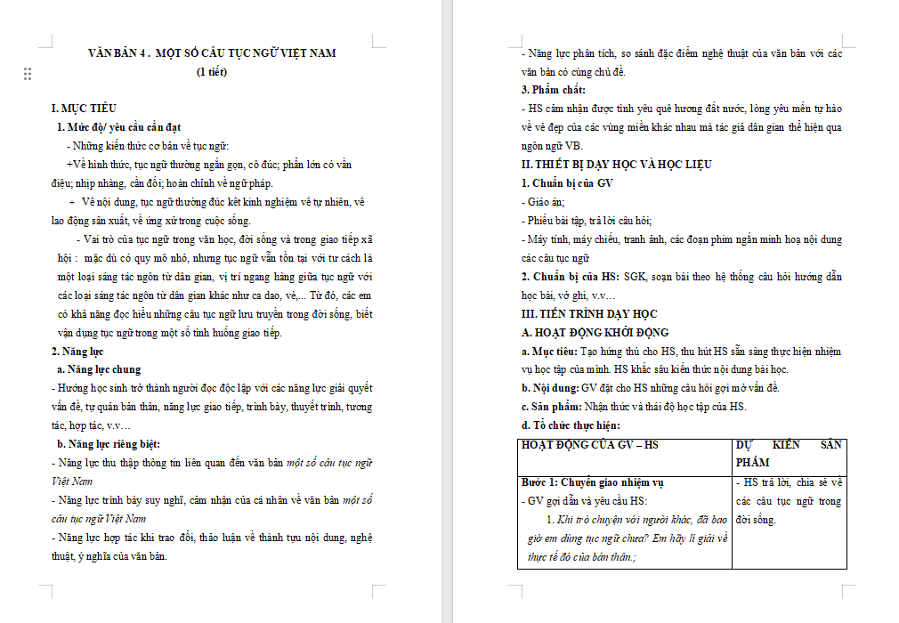  PowerPoint Ngữ văn 7 Bài 6: Một số câu tục ngữ Việt Nam