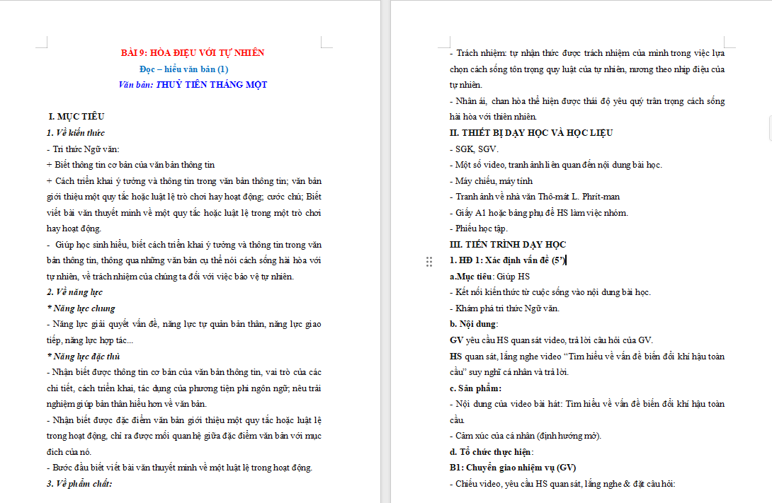 PowerPoint Ngữ văn 7 Bài 9: Thuỷ tiên tháng Một