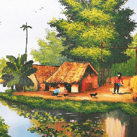 Văn bản Cảnh vui của nhà nghèo