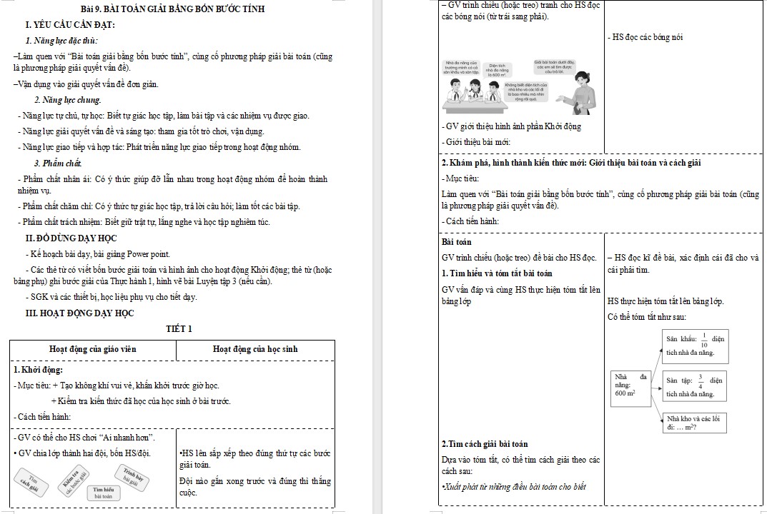 Giáo án Toán 5 Bài 9 file word