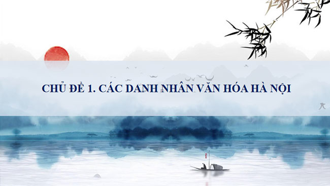 PowerPoint Giáo dục địa phương 8 Hà Nội 