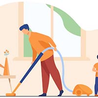 Giáo án PowerPoint Hoạt động trải nghiệm 6 Chủ đề 6: Công việc trong gia đình