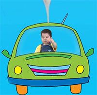 Giáo án mầm non: Bài hát Em tập lái ô tô