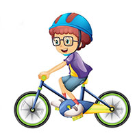 Giáo án mầm non: Bài thơ Xe đạp