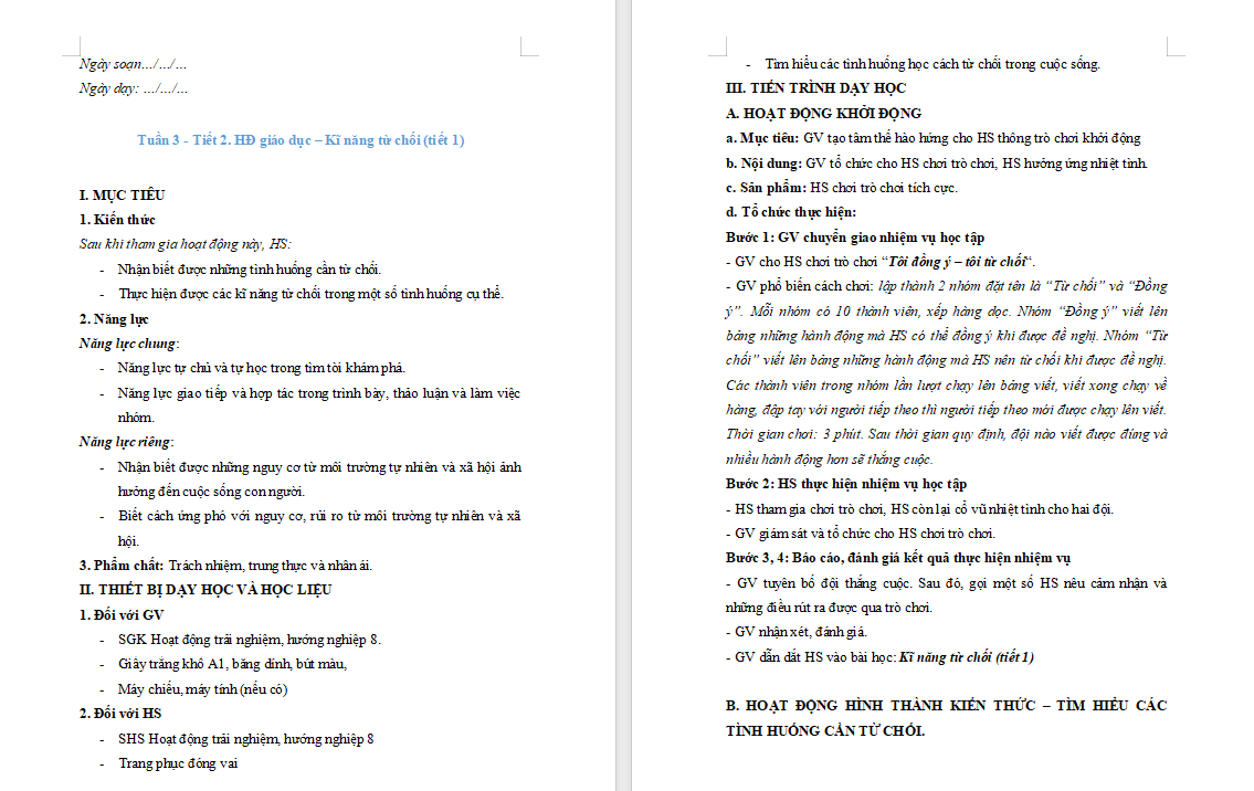 PowerPoint HĐTN 8 Sống có trách nhiệm