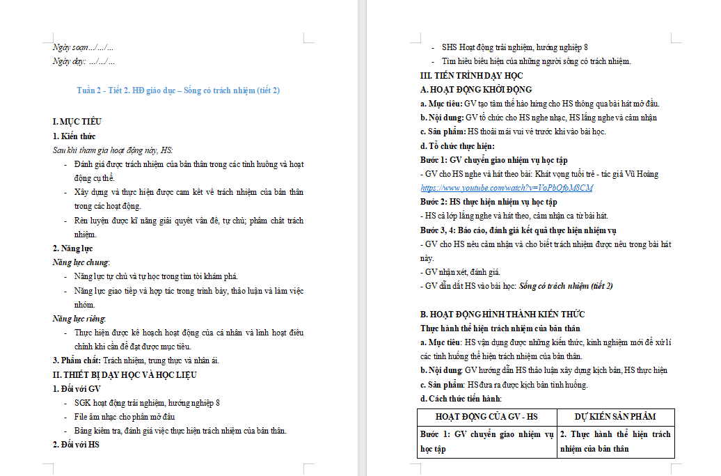 PowerPoint HĐTN 8 Kĩ năng từ chối 