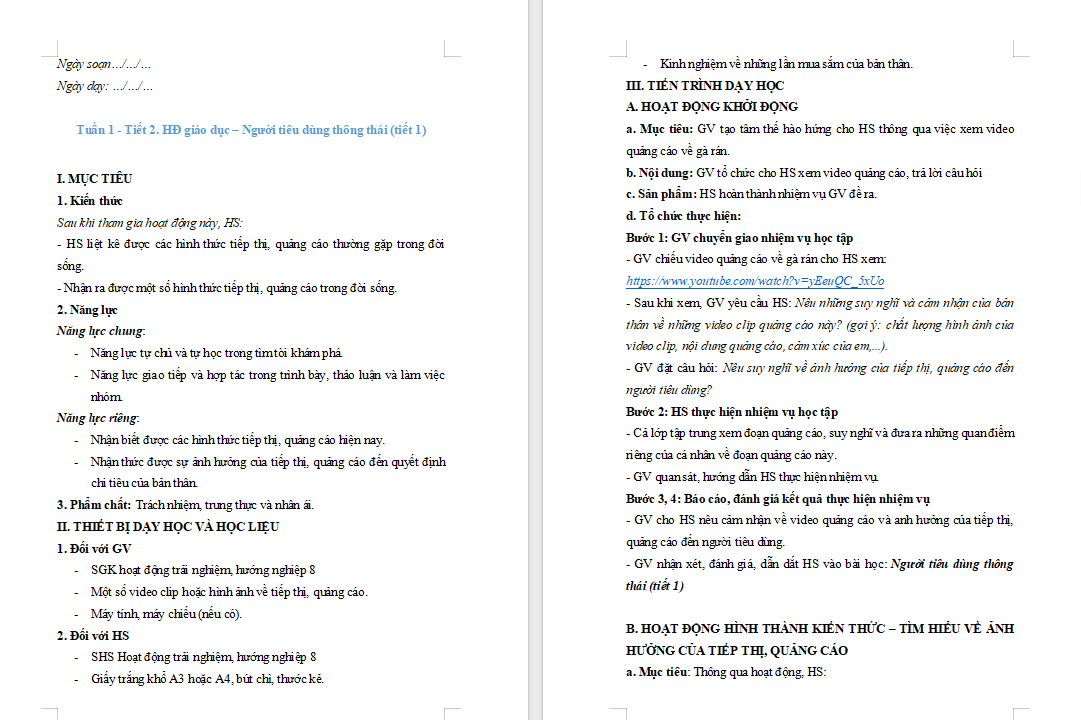 PowerPoint HĐTN 8 Người tiêu dùng thông thái