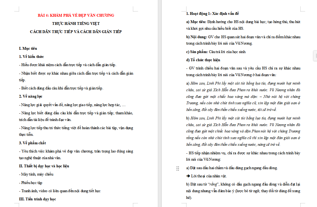 PowerPoint Ngữ văn 9 Bài 4: Ngày xưa