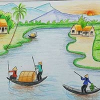 Giáo án PowerPoint Tiếng Việt 5: Lập dàn ý cho bài văn tả phong cảnh