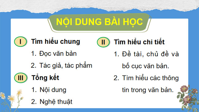 PowerPoint Ngữ văn 9 Bài 9: Văn hóa hoa cây cảnh