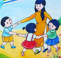 Giáo án mầm non: Bài hát Cô giáo em