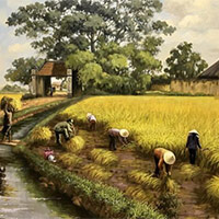 Giáo án PowerPoint Tiếng Việt 5: Bức tranh đồng quê