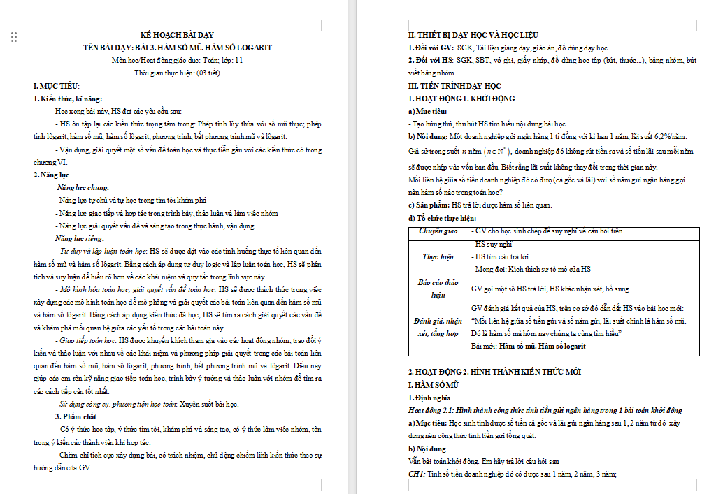 PowerPoint Toán 11 Bài 3 Chương 6 Cánh diều