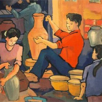 Giáo án PowerPoint Tiếng Việt 5: Giới thiệu về một làng nghề