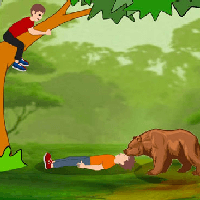 Truyện Hai người bạn đồng hành và con gấu 