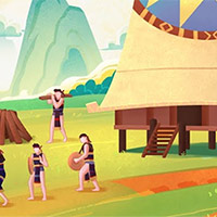 Giáo án PowerPoint Tiếng Việt 5: Một ngày ở Đê Ba