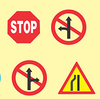 Giáo án mầm non: Quan sát một số loại biển báo giao thông