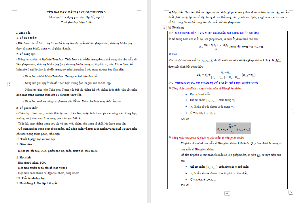 PowerPoint Toán 11 Bài tập cuối chương 5