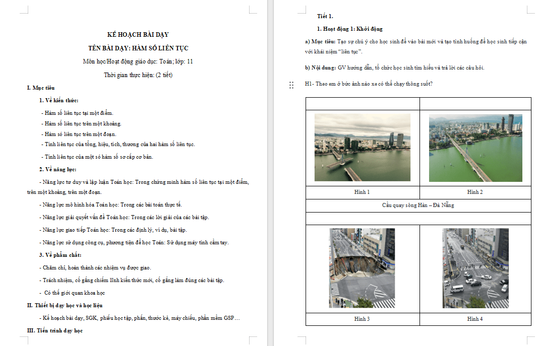 PowerPoint Toán 11 Bài 3: Hàm số liên tục