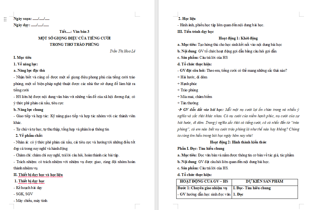  Một số giọng điệu của tiếng cười trong thơ trào phúng