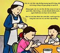 Giáo án mầm non: Trò truyện về bác cấp dưỡng