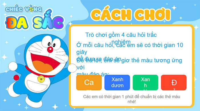 Nhập câu hỏi PowerPoint Trò chơi Chiếc vòng đa sắc