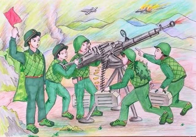Tranh đẹp Sắc Màu Tổ Quốc 80 Năm