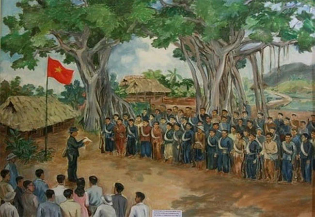 Tranh đẹp Sắc Màu Tổ Quốc 80 Năm