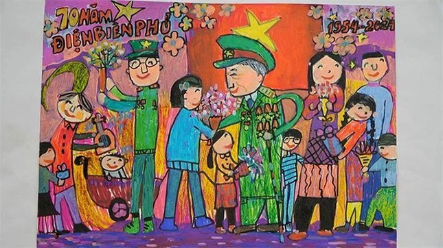 Cuộc thi tranh vẽ Sắc Màu Tổ Quốc 80 Năm