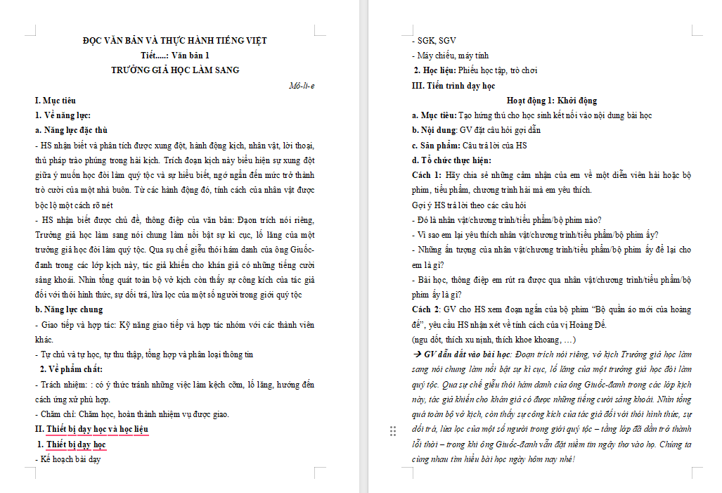 PowerPoint Ngữ văn 8 Bài 5 Trưởng giả học làm sang