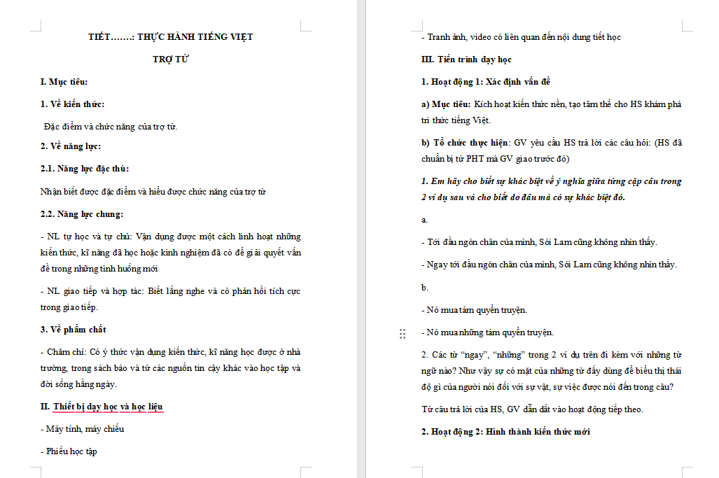 Giáo án PowerPoint Ngữ văn 8 Bài 6 Thực hành tiếng Việt trang 14