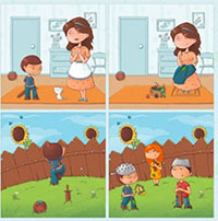 Giáo án mầm non: Kể chuyện sáng tạo theo tranh