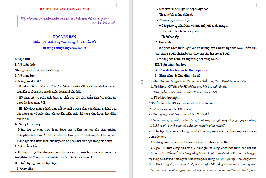 Miền châu thổ sông Cửu Long cần chuyển đổi từ sống chung sang chào đón lũ