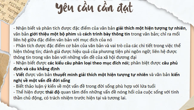 Giáo án PowerPoint Ngữ văn 8 Bài 9: Tri thức ngữ văn