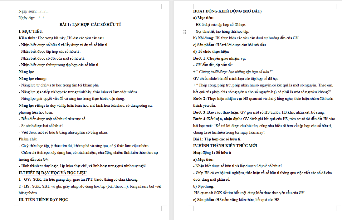 PowerPoint Toán 7 Bài 1: Tập hợp các số hữu tỉ