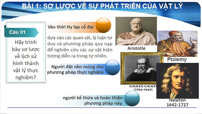 Giáo án PowerPoint Chuyên đề Vật lý 10 Chân trời sáng tạo