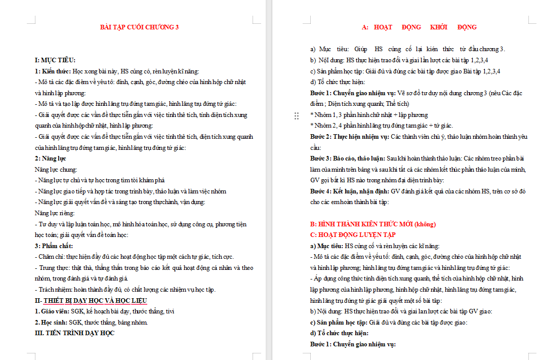 PowerPoint Toán 7 Bài tập cuối chương 3