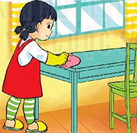 Giáo án PowerPoint Hoạt động trải nghiệm 1 bài 15: Sắp xếp nhà cửa gọn gàng để đón Tết