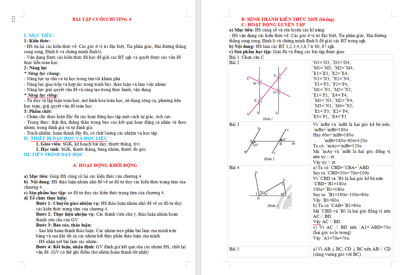  PowerPoint Toán 7 Bài tập cuối chương 4