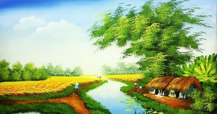 Văn bản Mùa phơi sân trước